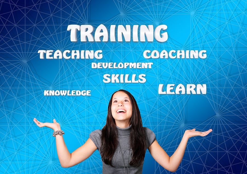 training woman
