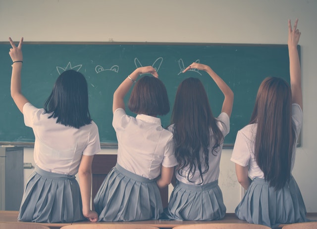 students having fun