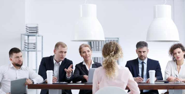 Recruitment agency, interview